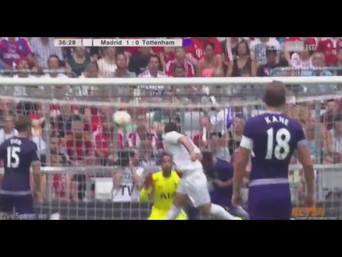 James Rodriguez Goal | Real Madrid 1-0 Tottenham HD | 04.08.2015