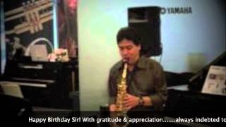 Aa Bhi Jaa | SUR | Lucky Ali & Sunidhi Chauhan |Saxophone Cover | Stanley Samuel | Singapore | India