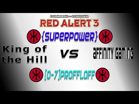 Proffloff[E] vs Superpower[E] King of the Hill - Red Alert 3