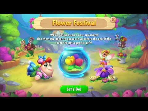 @Fishdom Flower Festival Event Stage 2 Finished