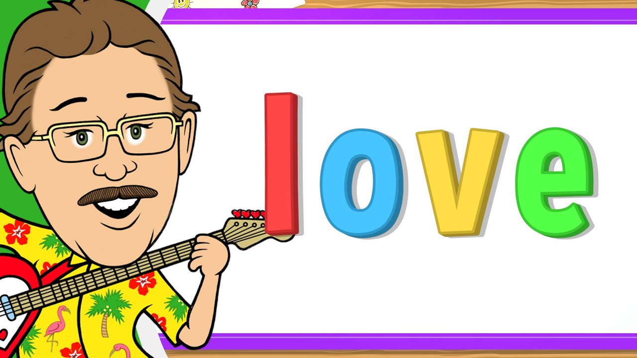 I Love Learning Sight Words | Love | Jack Hartmann Sight Words