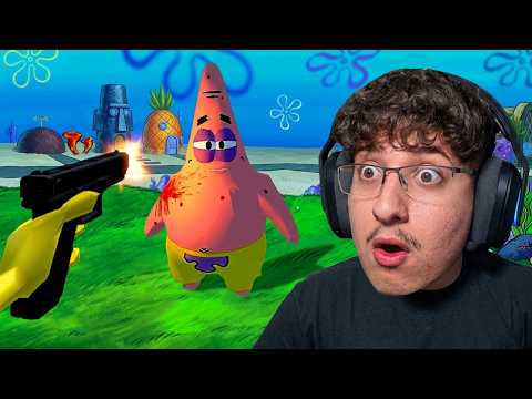 SpongeBob's illegal game...