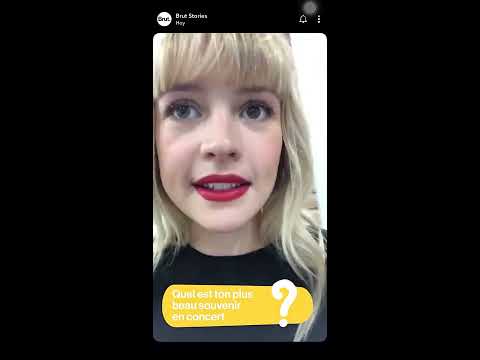 Brut: Angèle répond à vos questions en snaps ! 🤳