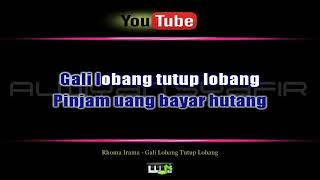 Download lagu karaoke rhoma irama gali lobang tutup lobang no vocal mp3