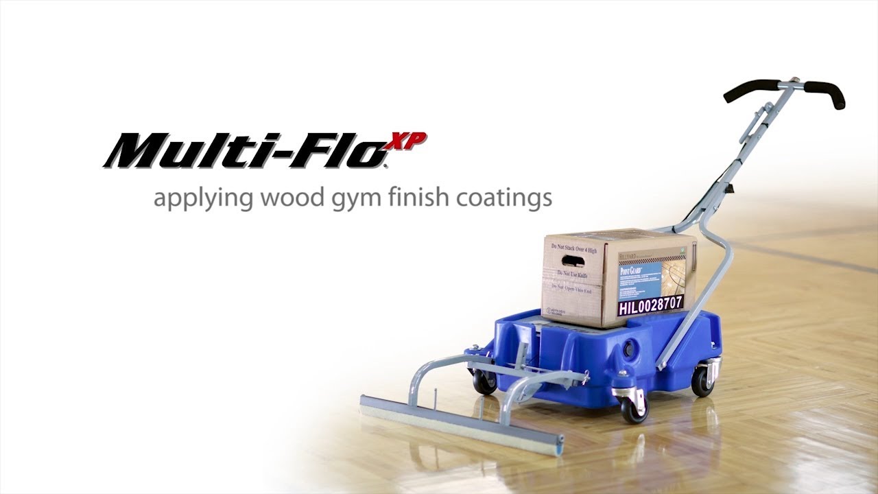 Multi-Flo® XP by Hillyard - Wood Gym Floor Coating