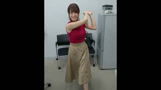 鷲見玲奈（すみれいな）がブルブルでプリっとして妖艶