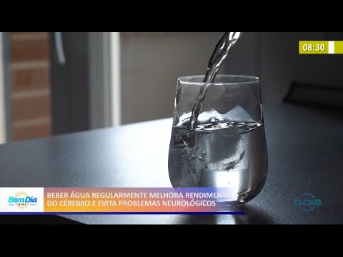 Beber água regularmente melhora rendimento do cérebro e evita problemas neurológicos 22 03 2021