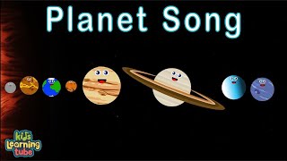 The Planet Song  8 Planets of the Solar System Son