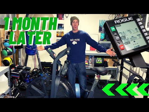Rogue Echo Bike Review 1 Month Later | Is the Echo Bike Worth It in 2025 | Best Home Gym Cardio