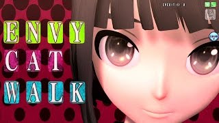 [60fps Full] Envy Catwalk エンヴィキャットウォーク - Hatsune Miku 初音ミク Project DIVA Arcade English Romaji PDA FT