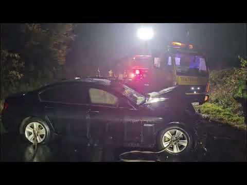 Accident de circulatie cu doi răniți la iesirea din Reșița spre Bocșa