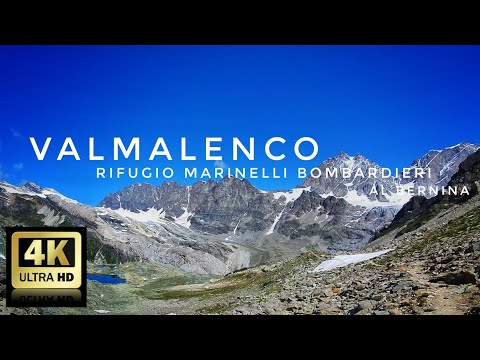 Valmalenco 4K -  Rifugio Marinelli Bombardieri al Bernina | Drone Footage