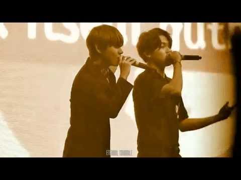 150911 BTS JAKARTA FANMEET - JIMIN & V ♡