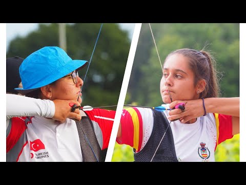 Sila Ozdemir v Iria de la Fuente – recurve under 18 women bronze | Lilleshall 2022 Youth Champs