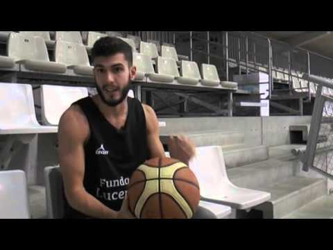 Reportaje con Xavi Hernández, Fundación Lucentum