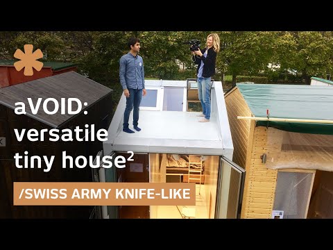 How would a Swiss Army knife look if it were a tiny house