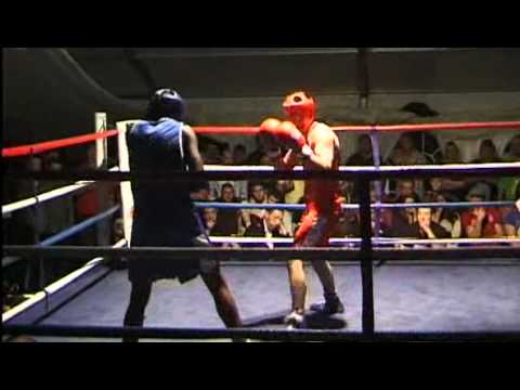 White collar boxing Jo Edwards Vs Trevor Soko