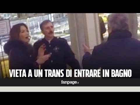 Vieta a una trans di entrare nel bagno di un bar, le reazioni dei clienti [Esperimento sociale]