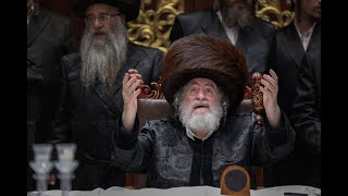 האדמו''ר מויז'ניץ ברגעי התעלות במירון