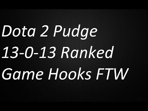 Dota 2 Pudge 13-0-13 Ranked Game Pro Game