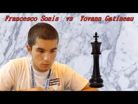 Partite Commentate di Scacchi 330 - Sonis vs Gatineau - Mettere Tutti in Riga - 2018 [A34]