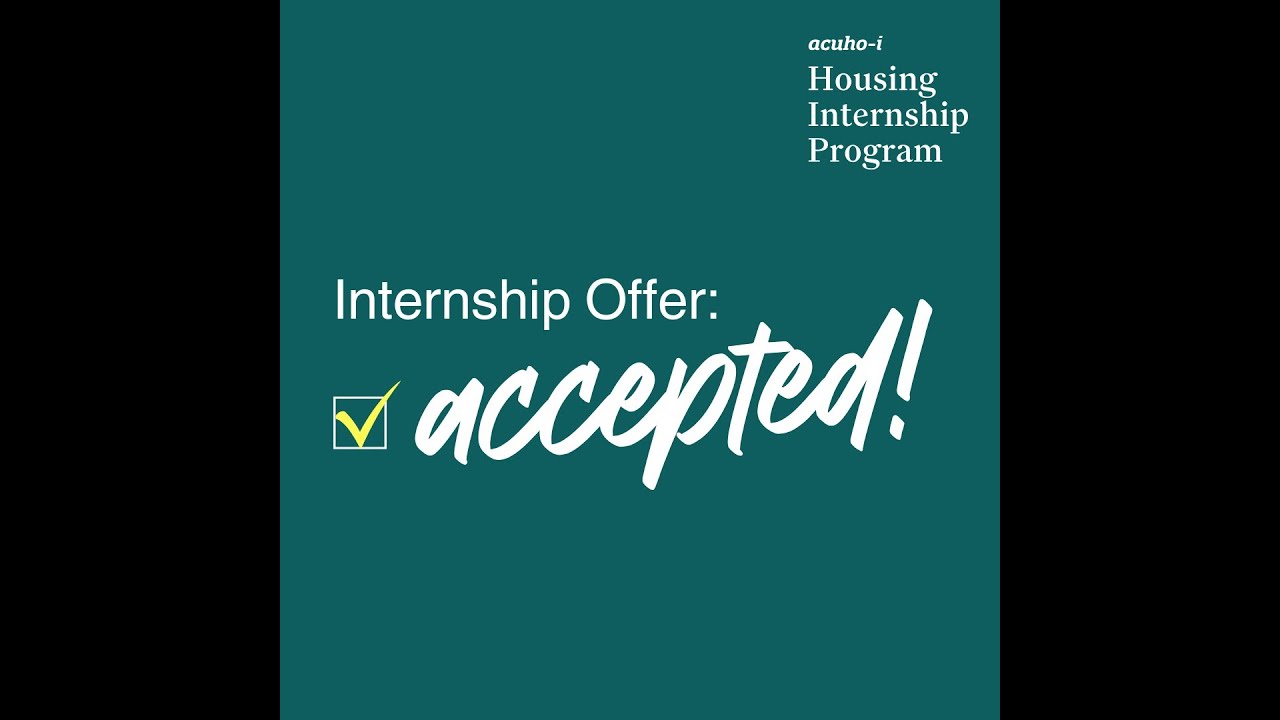 ACUHO-I Housing Internship Program Intern Orientation