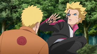 Karma Boruto Vs Naruto Full Fight l Boruto Episode 196