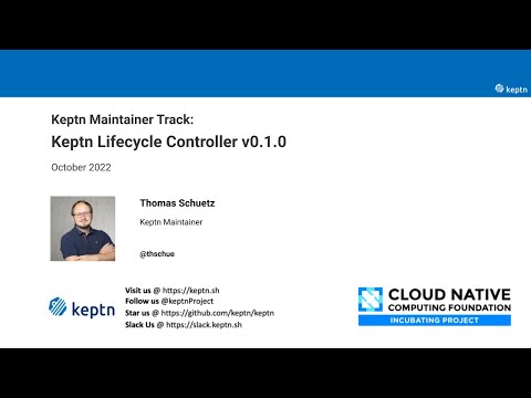 Keptn Lifecycle Controller v0.1.0 Demo - October 2022