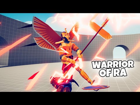 WARRIOR OF RA 1 vs 1 UNITS. NEW EGYPT FACTION | TABS Totally Accurate Battle Simulator