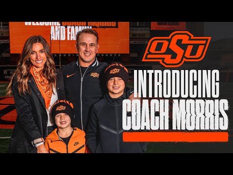 Introducing Eric Morris - Oklahoma State Welcomes New Cowboy Football Head Coach