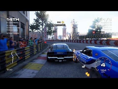 GRID (2019) Gameplay Walkthrough Part 20 | Muscle Madness Time Attack [1080P 60FPS]