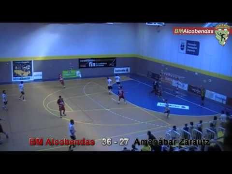 BM ALCOBENDAS 36 AMENÁBAR ZARAUTZ 27 (Resumen Jor 6 DHPlata)