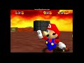 Playing Super Mario 64 Part 9 Lethal Lava Land