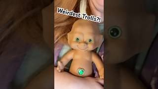 The weirdest Troll doll in my collection! #trolldolls #toys #vintagetoys