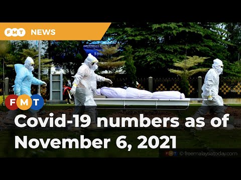 Covid-19 numbers as of November 6, 2021
