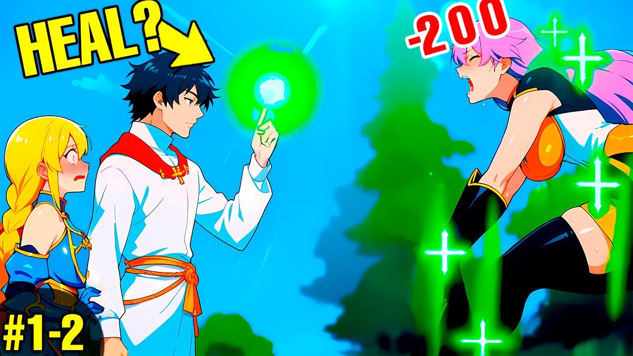 He Reversed His HEALING To Cause DAMAGE and Became The God Of The Game - 1 - 2 | Manhwa Recap