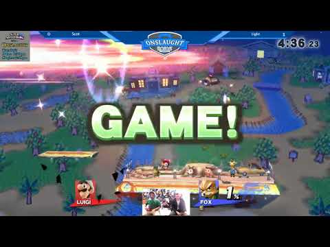 Onslaught 103 - Winner's Finals: SZ | Scot! (Luigi) vs Light (Fox)