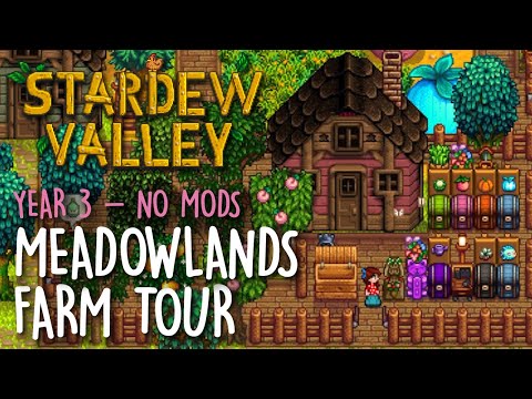 Meadowlands Farm Stardew Layout