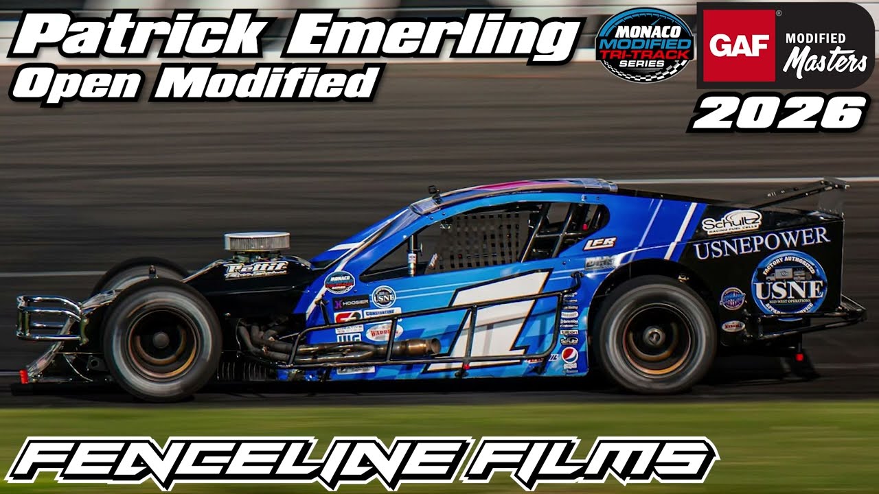 Patrick Emerling at Monaco Tri Track Modified Masters