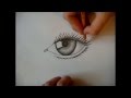Как правильно рисовать глаза 