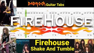 Shake And Tumble - Firehouse - Guitar + Bass TABS Lesson
