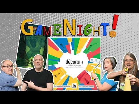 Décorum - GameNight! Se9 Ep54 - How to Play and Playthrough