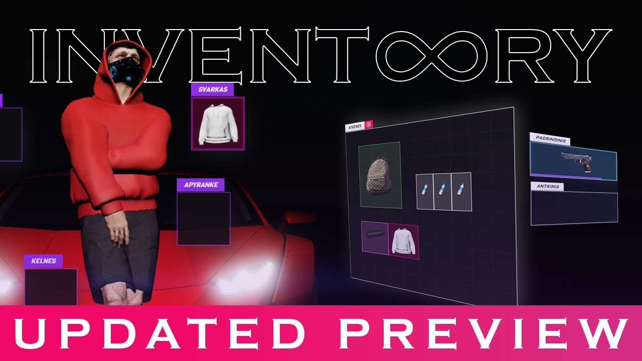 ♾️ Core Inventory [QB/ESX] - Advanced grid-based Inventory thumbnail 2