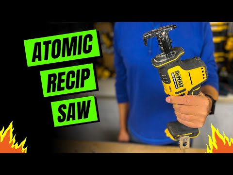 Perfect for small spaces! REVIEW: Dewalt Atomic Reciprocating Saw