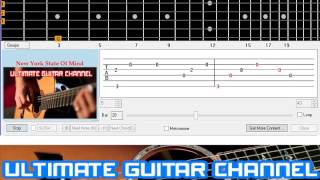 [Guitar Solo Tab] New York State Of Mind (Billy Joel)