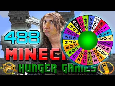 Minecraft: NEW GIZMO! Hunger Games w/Mitch! Game 488 - WHEEL OF WONDER!
