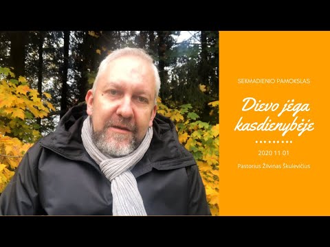 2020 11 01 | Žilvinas Škulevičius | Dievo jėga kasdienybėje