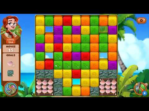 Lost Island: Blast Adventure - Level 244 (No Boosters) HD