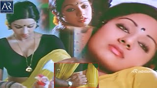 Padaharella Vayasu Movie Scenes  Sridevi alone wit