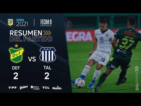 Copa De La Liga | Fecha 9 | resumen de Defensa y Justicia - Talleres